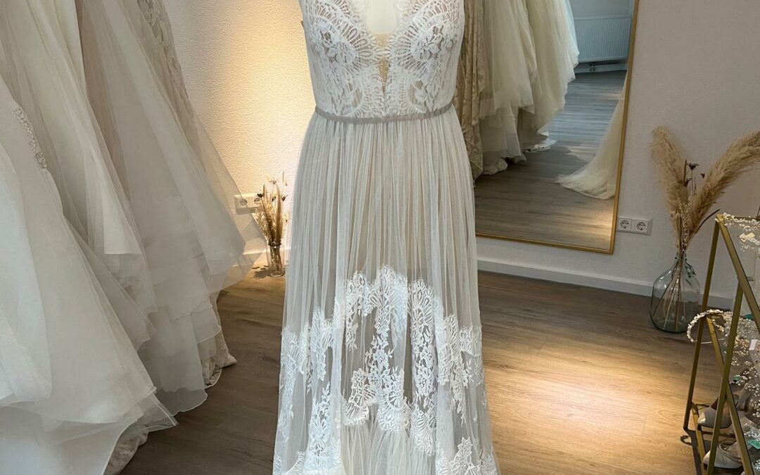 Brautkleid Boho F12 – Gr. 34