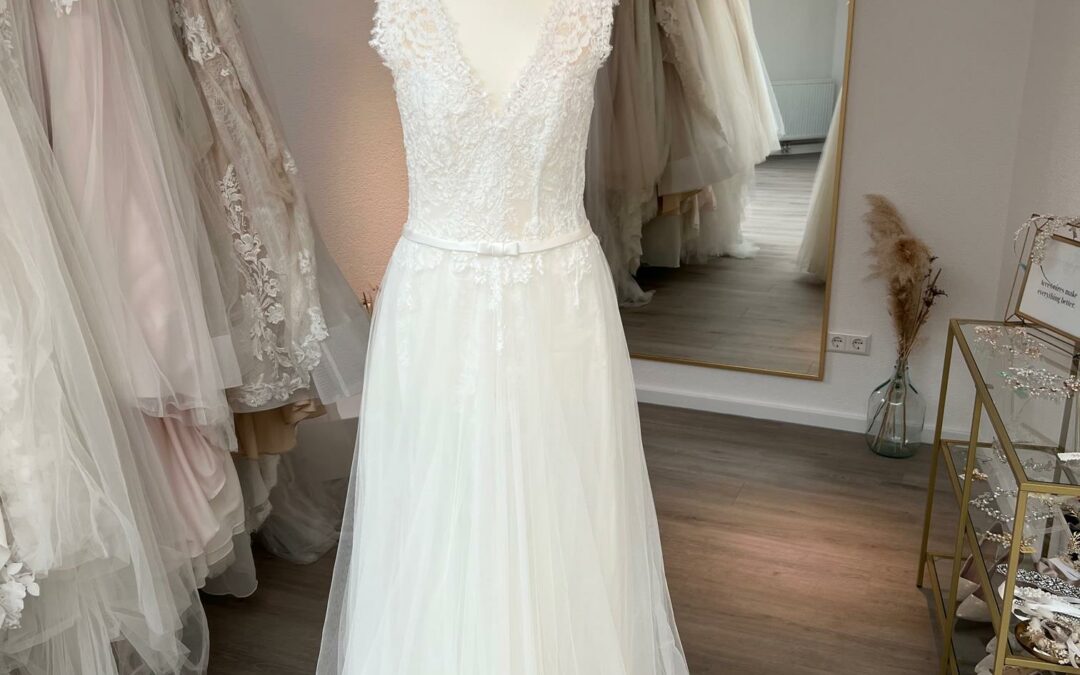 Brautkleid A-Linie A88 – Gr. 36