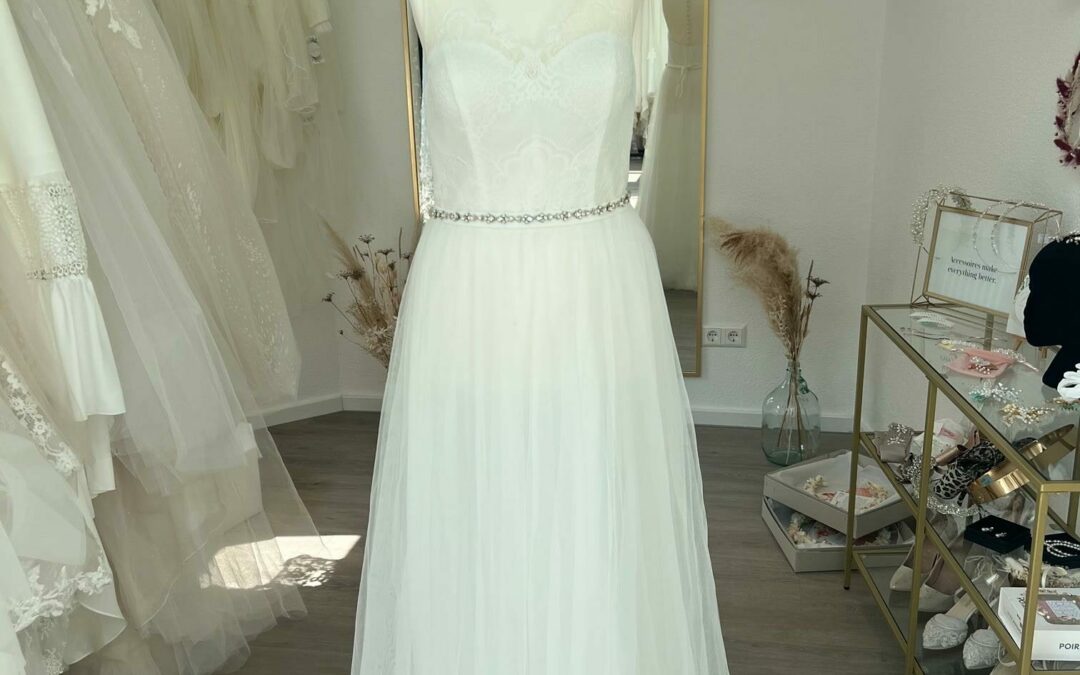 Brautkleid Boho/Vintage B25 – Gr. 38