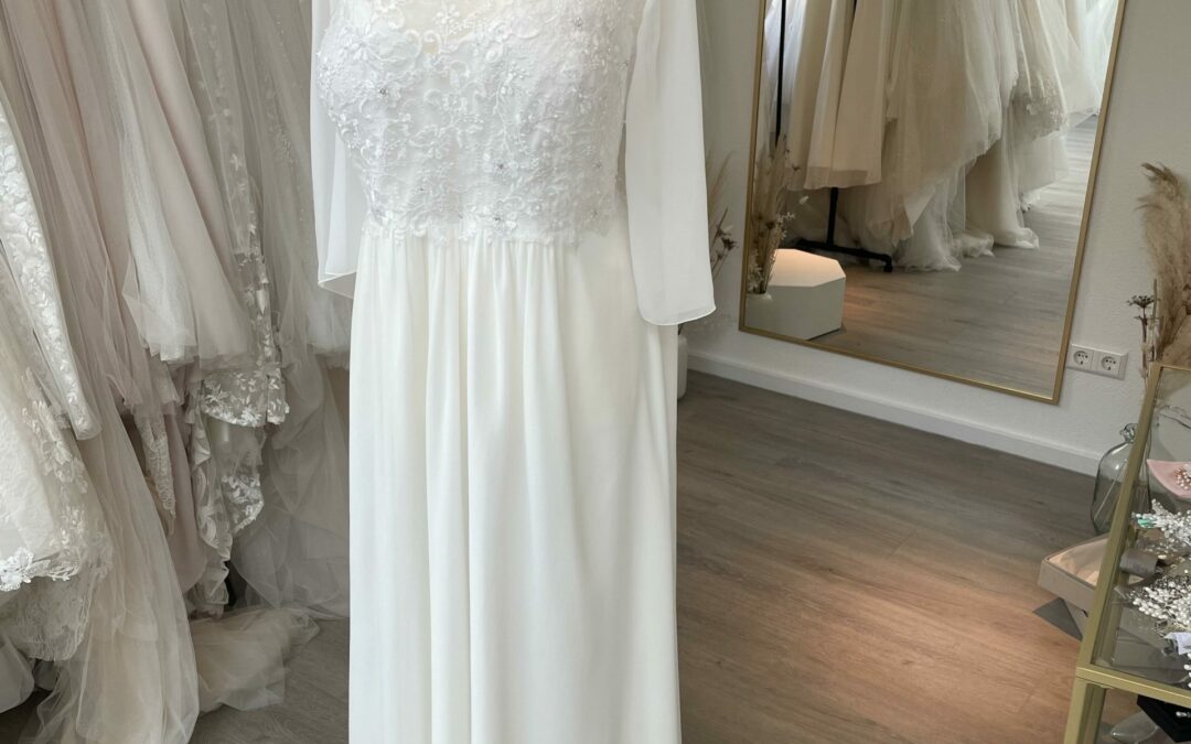 Brautkleid Standesamt A111S – Gr. 56