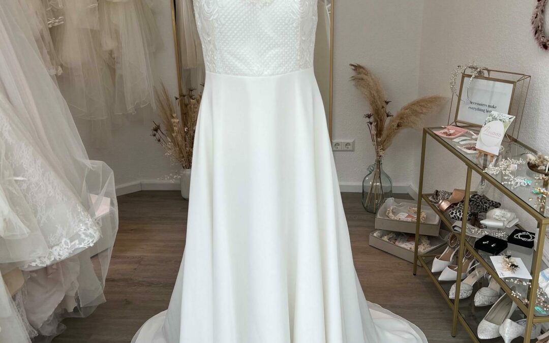 Brautkleid A Linie A87 – Gr. 42