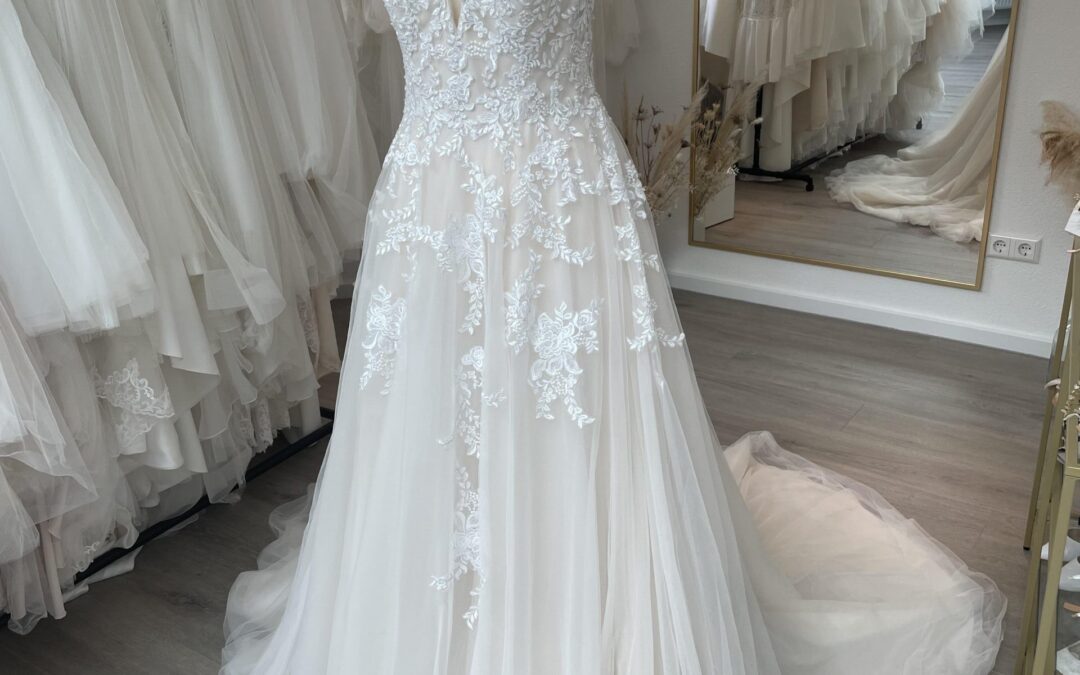 Brautkleid A Linie A33 – Gr. 36/38