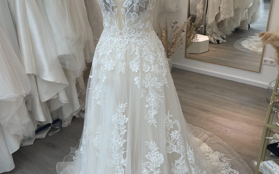 Brautkleid A Linie B22 – Gr. 38