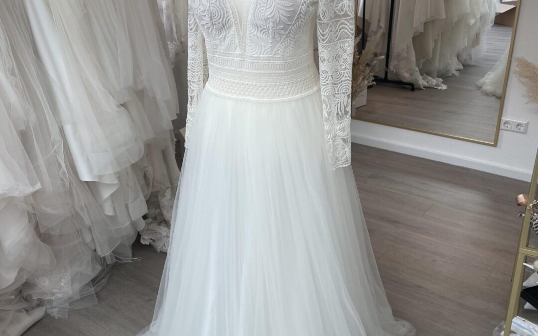 Brautkleid Boho B08 – Gr. 40