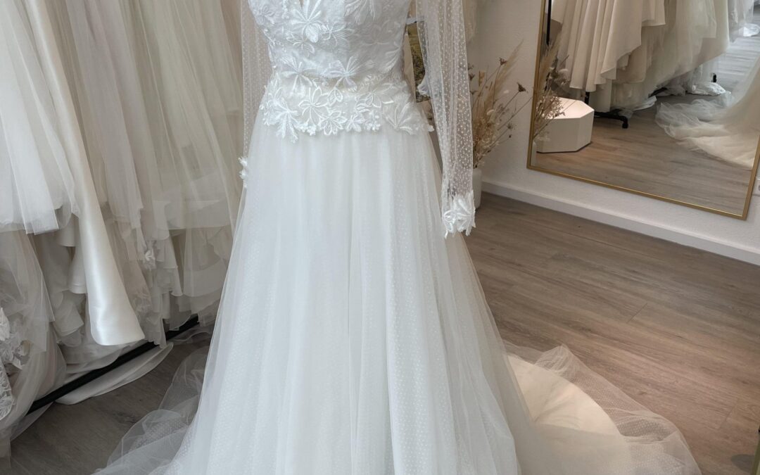 Brautkleid A Linie K49 – Gr. 38