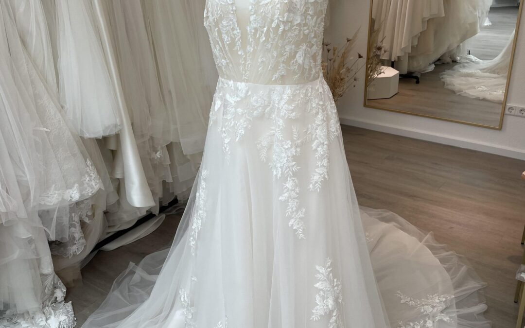 Brautkleid A Linie K54 – Gr. 44