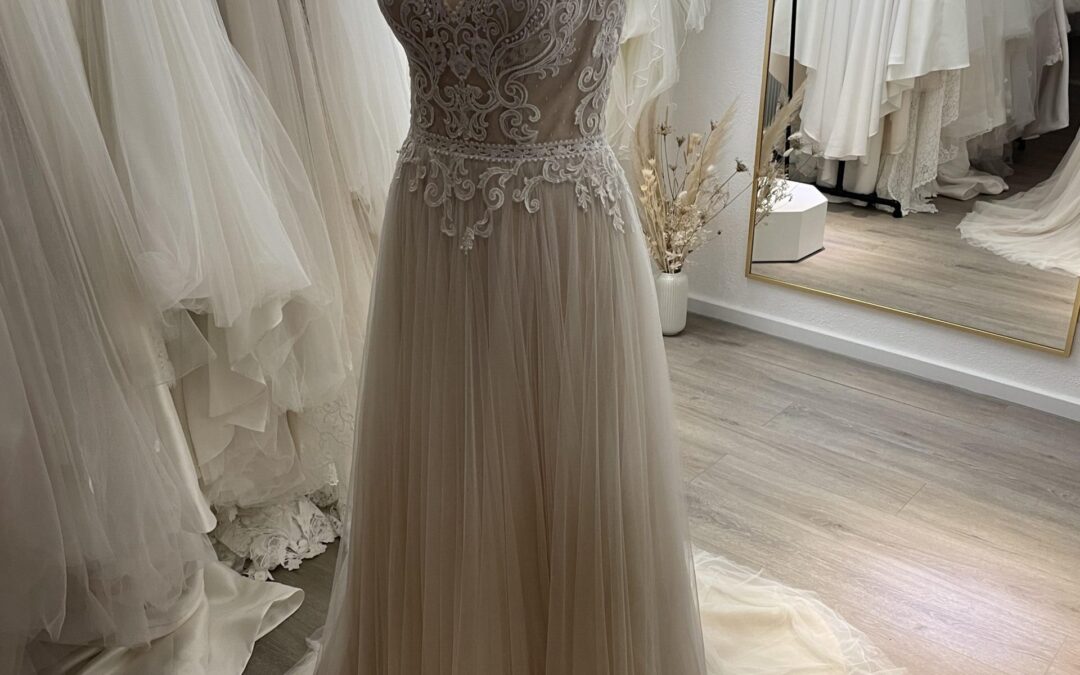 Brautkleid A Linie A131 – Gr. 34