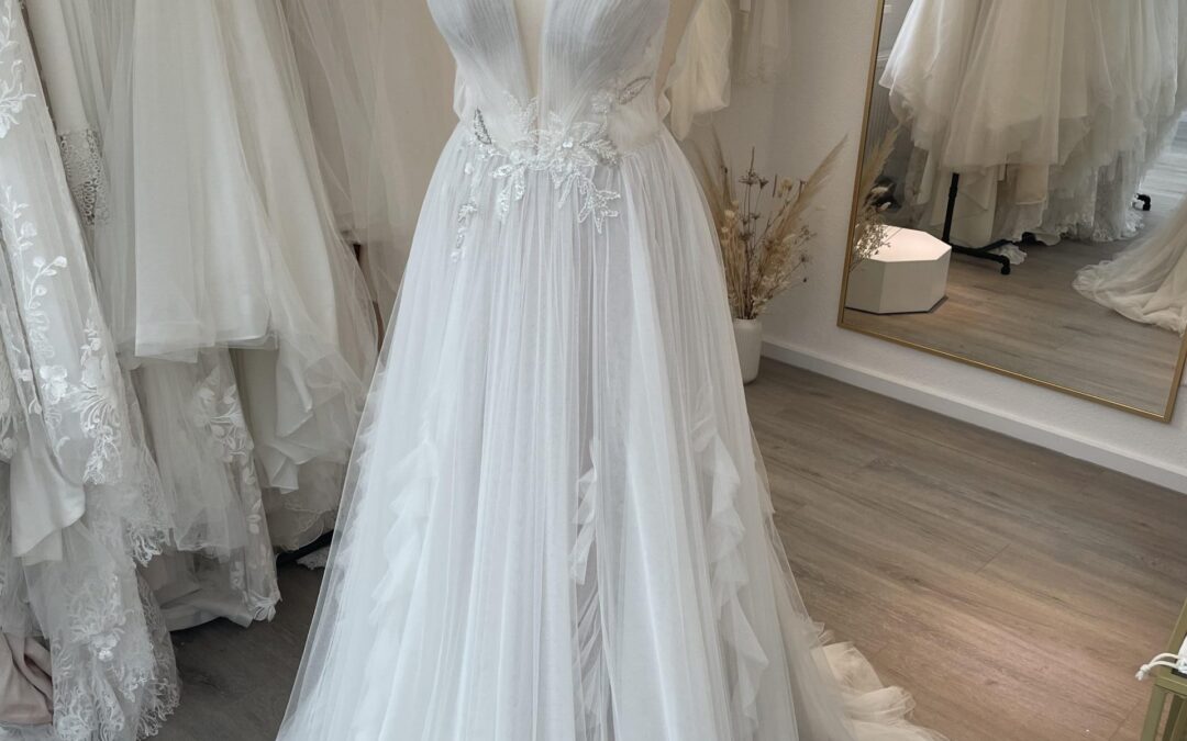 Brautkleid A Linie K104 – Gr. 38