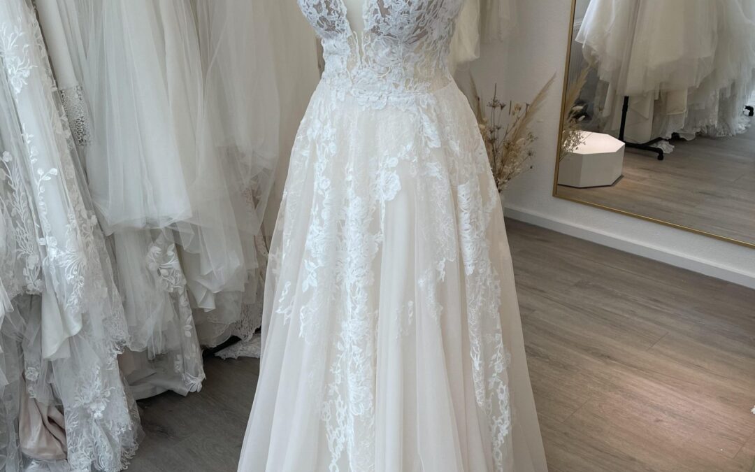 Brautkleid A Linie K107 – Gr. 40