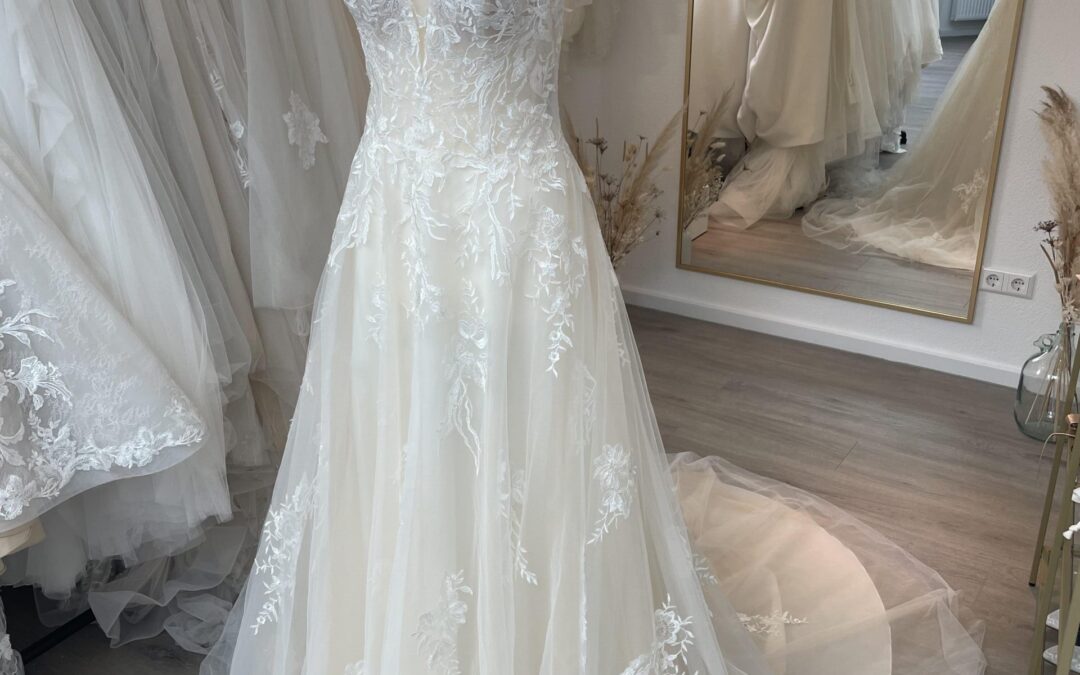 Brautkleid A Linie K103 – Gr. 38