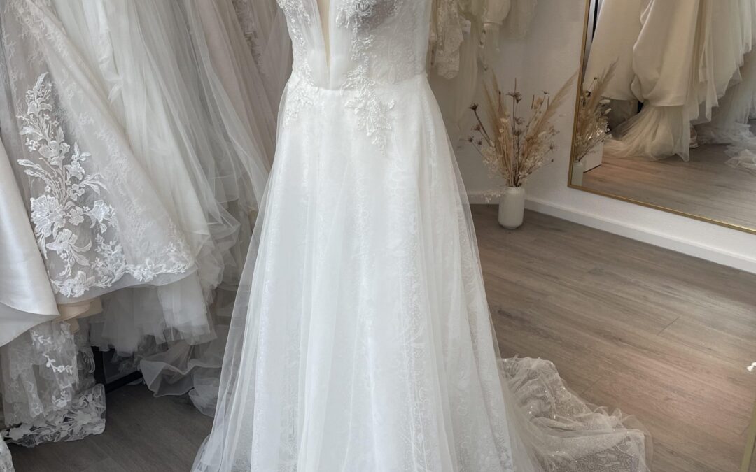Brautkleid A Linie K97 – Gr. 40