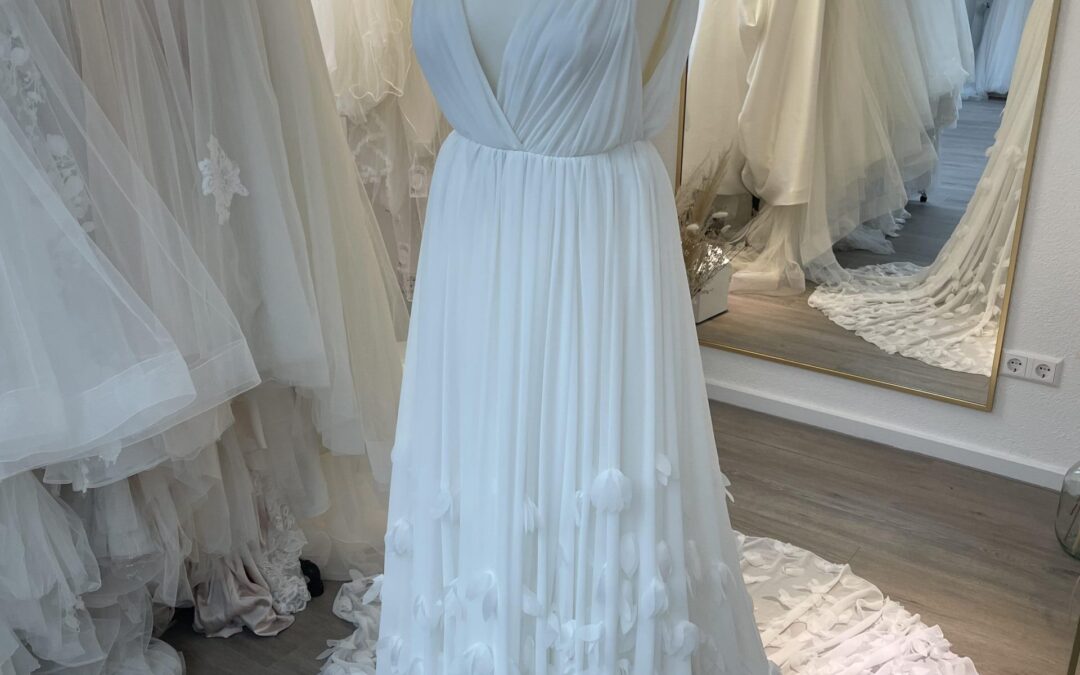 Brautkleid A Linie A61 – Gr. 34/36