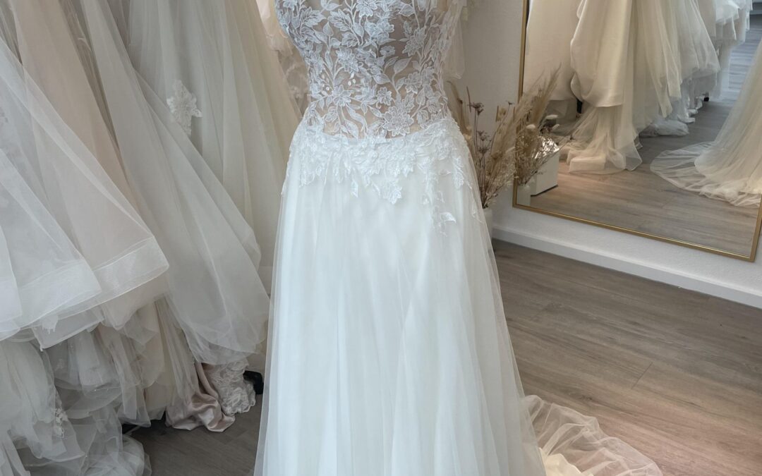 Brautkleid A Linie A63 – Gr. 36