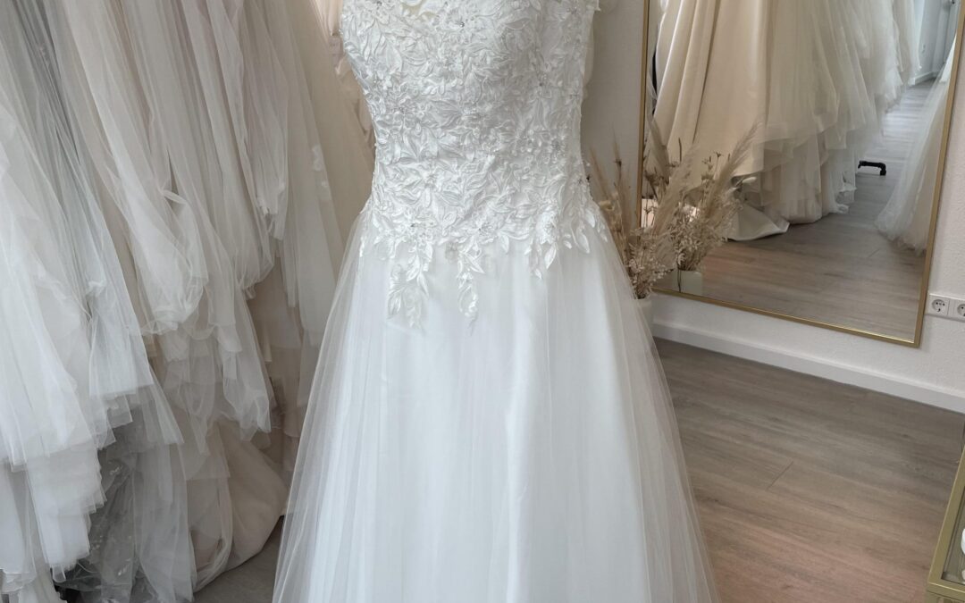 Brautkleid A Linie A69 – Gr. 48