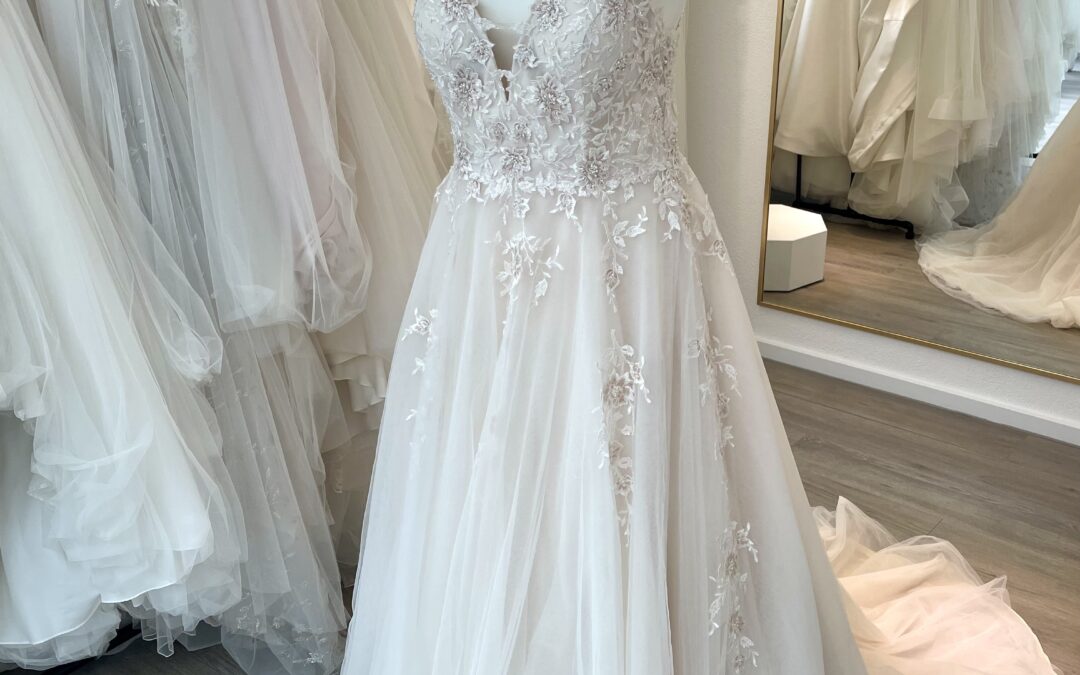 Brautkleid A Linie A34 – Gr. 42