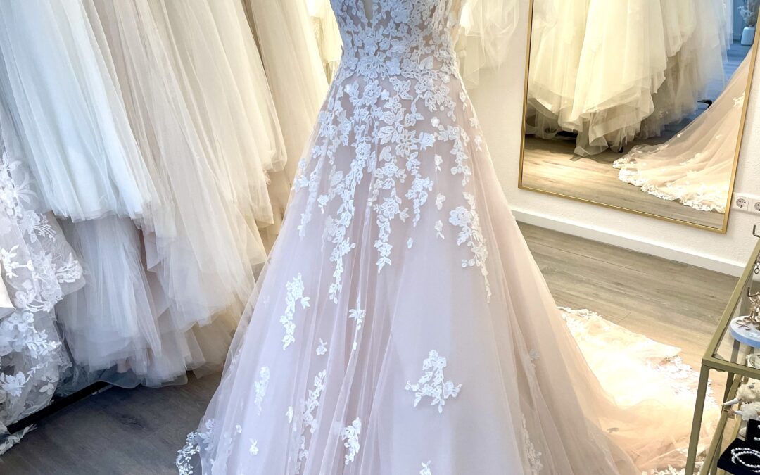 Brautkleid A Linie A93 – Gr. 36