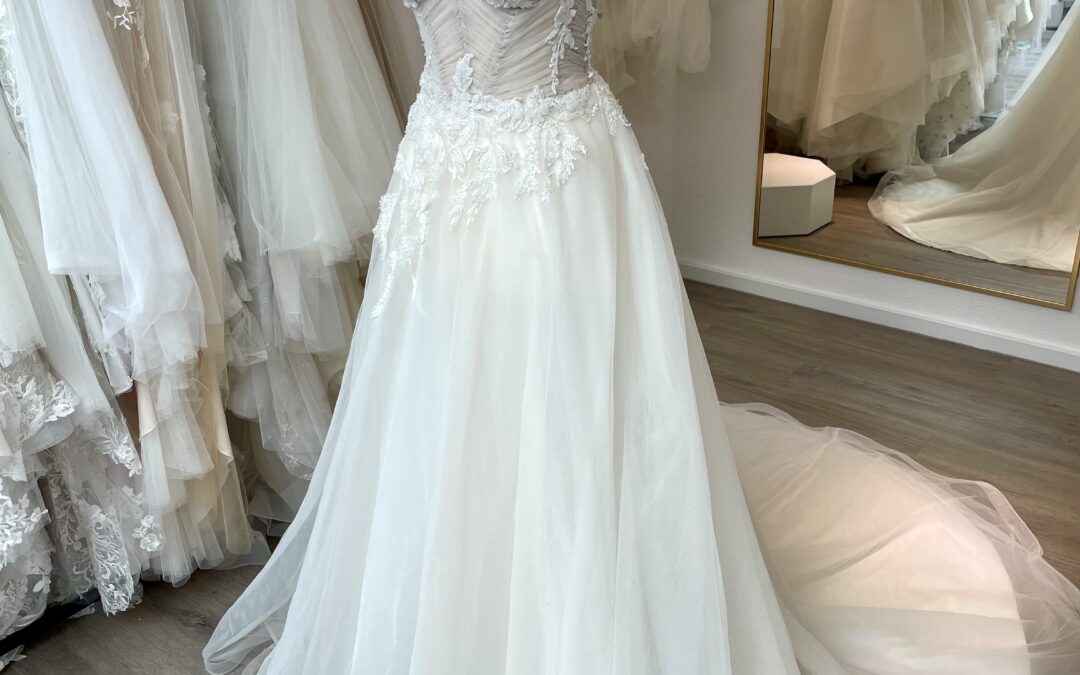 Brautkleid A Linie A125 – Gr. 34/36