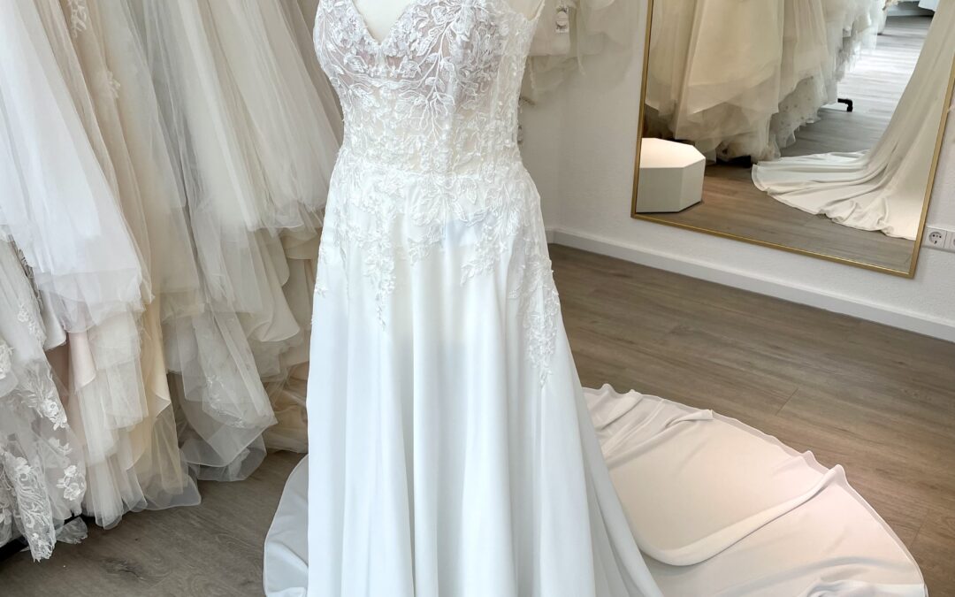 Brautkleid A Linie A80 – Gr. 36