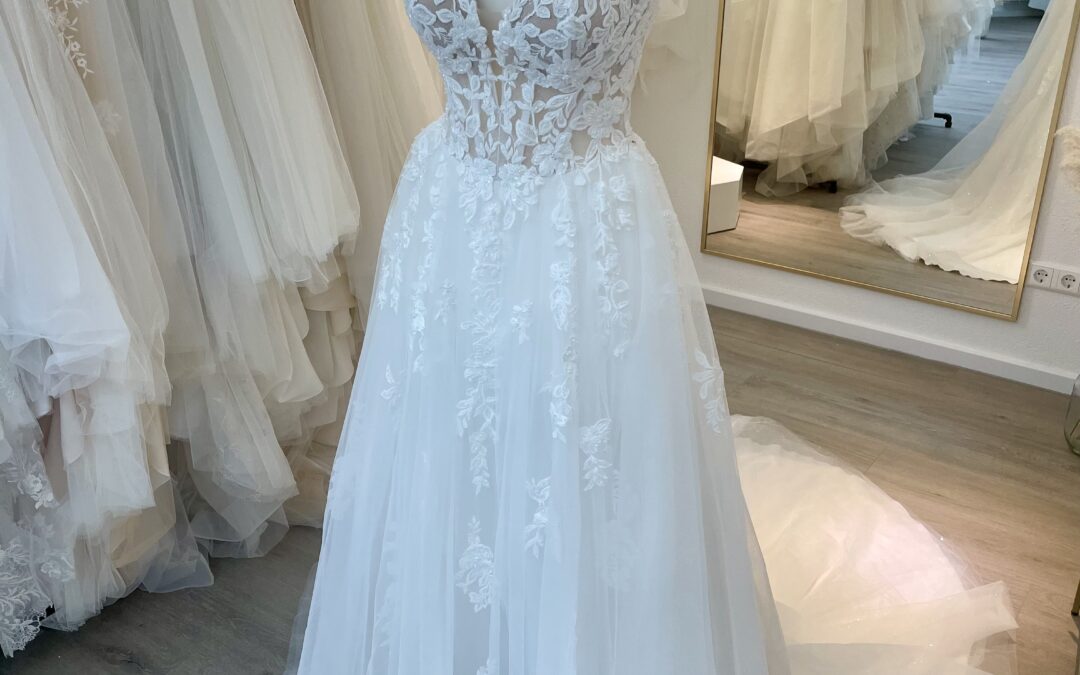 Brautkleid A Linie A34 – Gr. 36