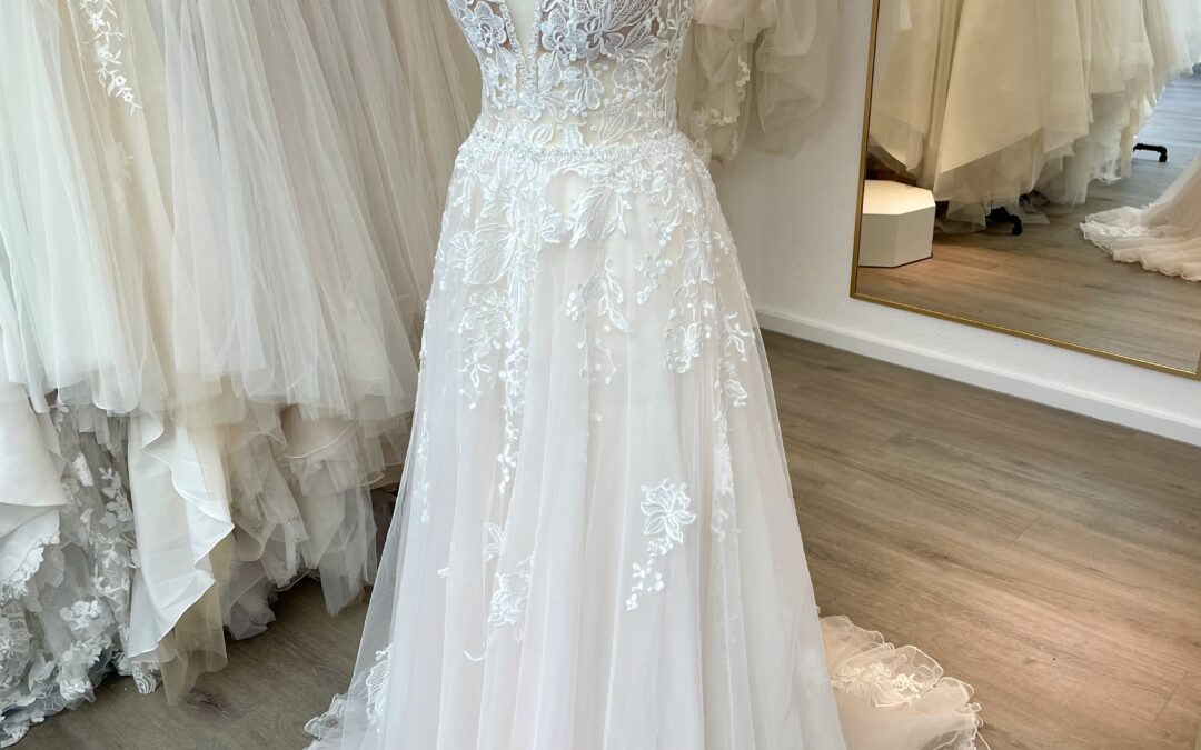 Brautkleid A Linie A88 – Gr. 34/36