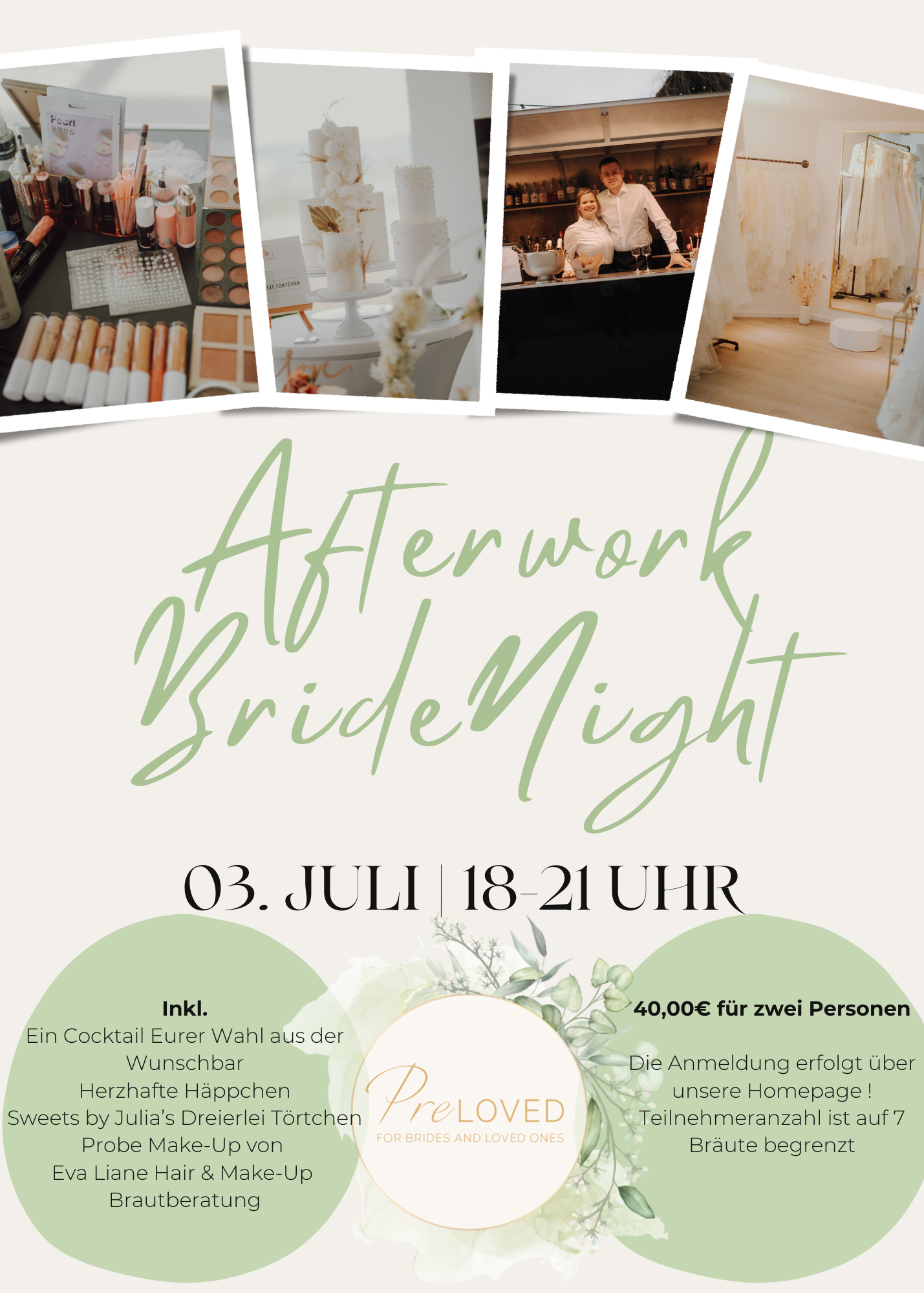 Afterwork Bride Night 3. Juli 2024