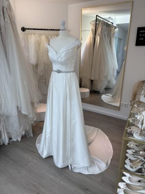 Brautkleid A-Linie – Größe 36 – A236