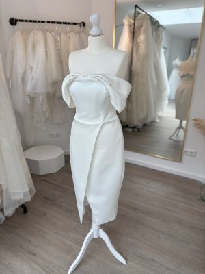 Brautkleid Standesamt – Größe 34/36 – A277