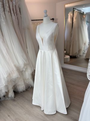 Brautkleid A-Linie – Größe 42 – A287