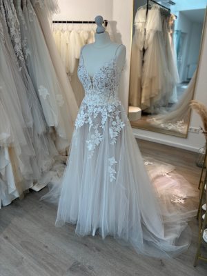 Brautkleid A-Linie – Größe 36 – A290