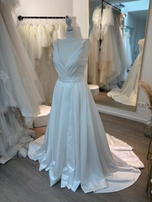 Brautkleid A-Linie – Größe 38 – A292