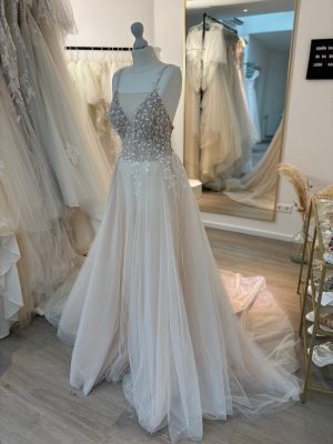 Brautkleid A-Linie – Größe 36 – K241