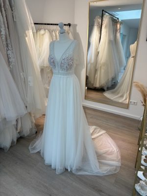 Brautkleid A-Linie – Größe 40 – A280
