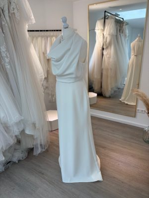 Brautkleid Fit and Flare – Größe 42 – A300