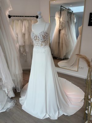 Brautkleid Empire – Größe 38 – A301