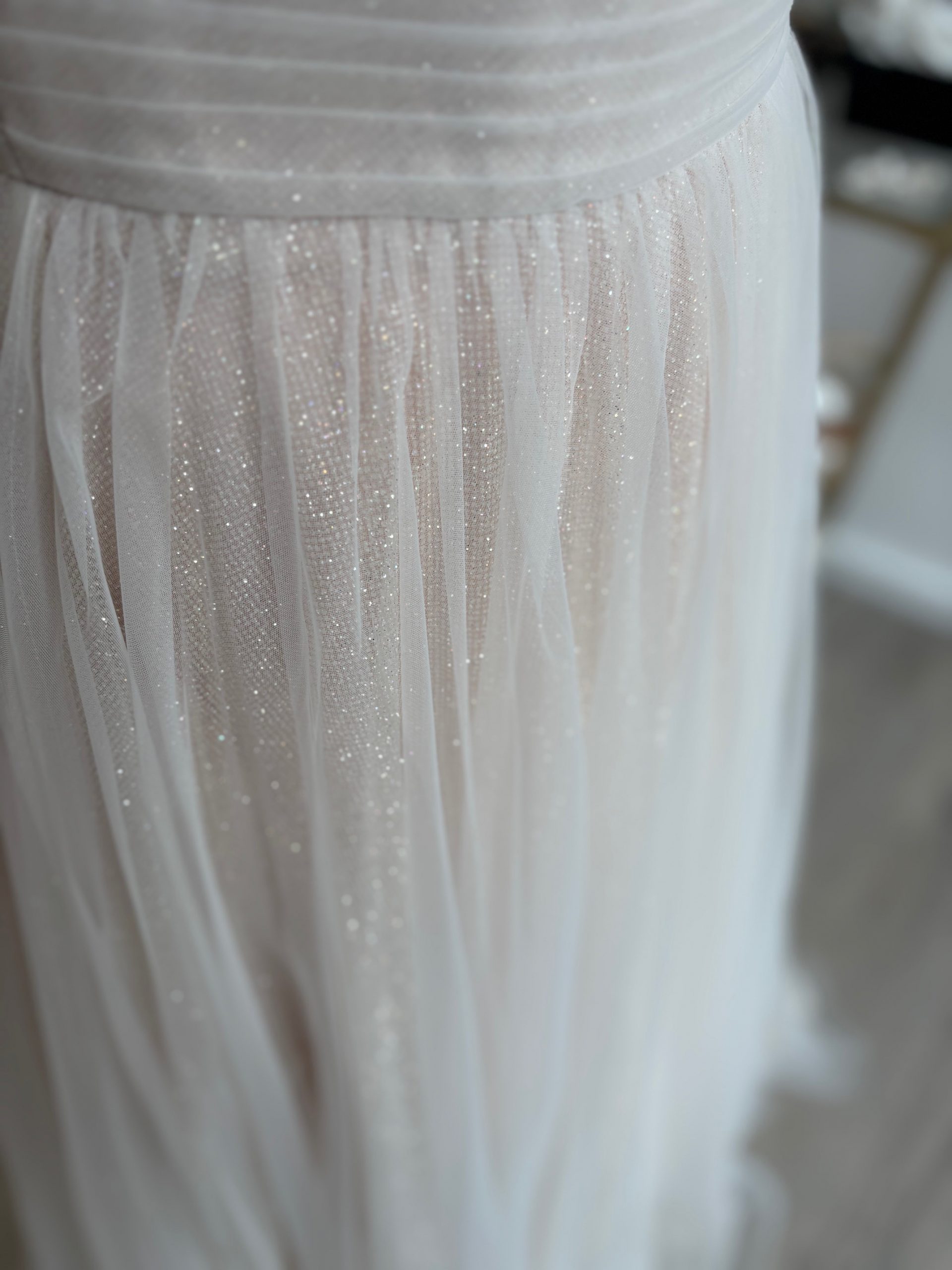 Brautkleid A-Linie – Größe 38 – A318 – Bild 4